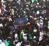أكبر حشد نسائي بمدينة الثورة بصنعاء في ذكرى المولد النبوي 12 ربيع أول 1442هـ