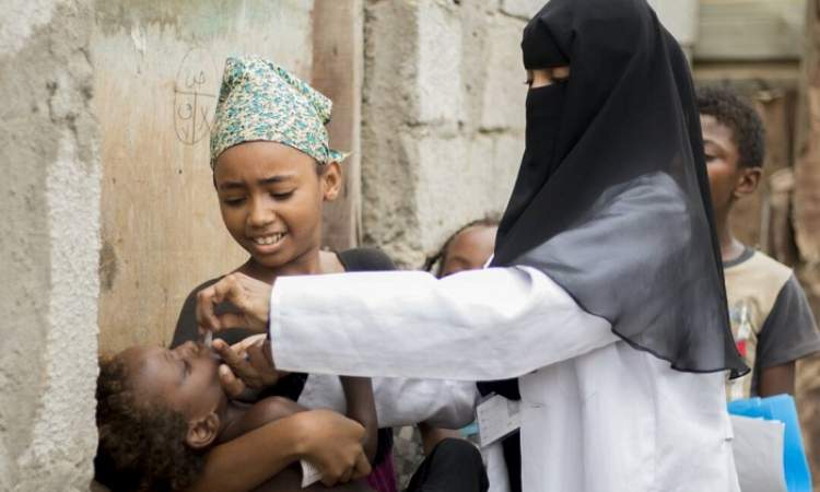 حملة تحصين شاملة ضد شلل الاطفال تبدأ السبت