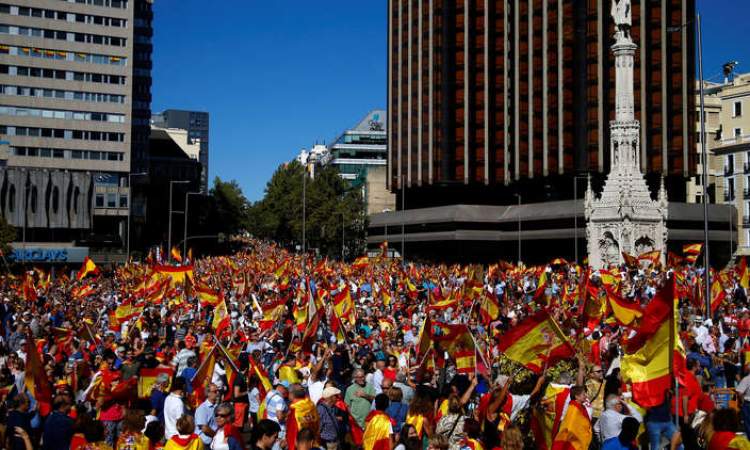 131معتقلا في أسبوع من المظاهرات في اسبانيا