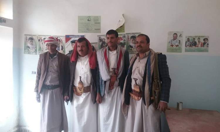 استقبال خمسة من المغرر بهم في جحانة بصنعاء