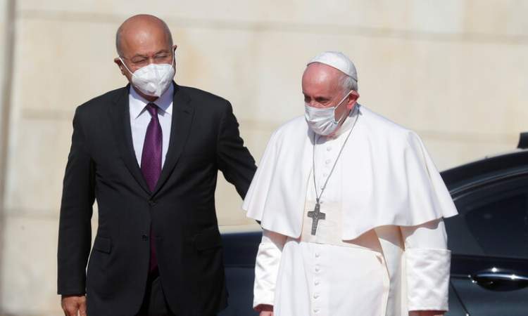   بابا الفاتيكان:العراق عانى كثيرا من الحروب والإرهاب 