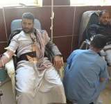 حجة : تدشين حملة التبرع بالدم لجرحى الجيش واللجان الشعبية