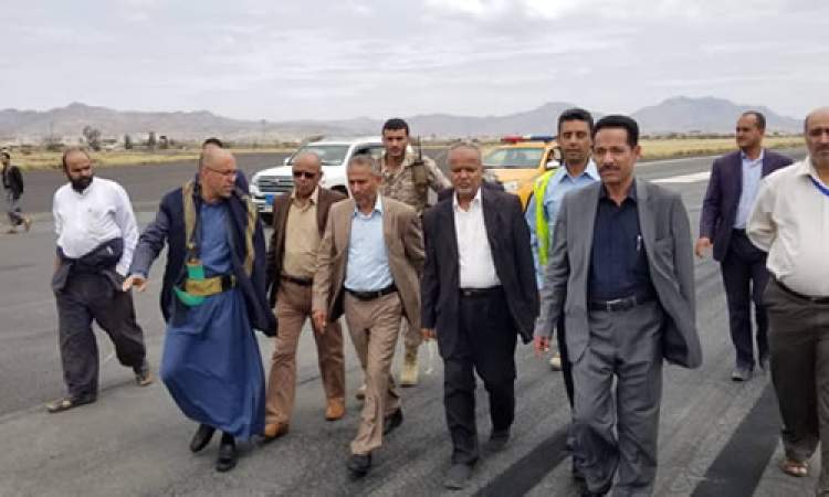 وزير النقل: أراضي وحرم مطار صنعاء خط أحمر