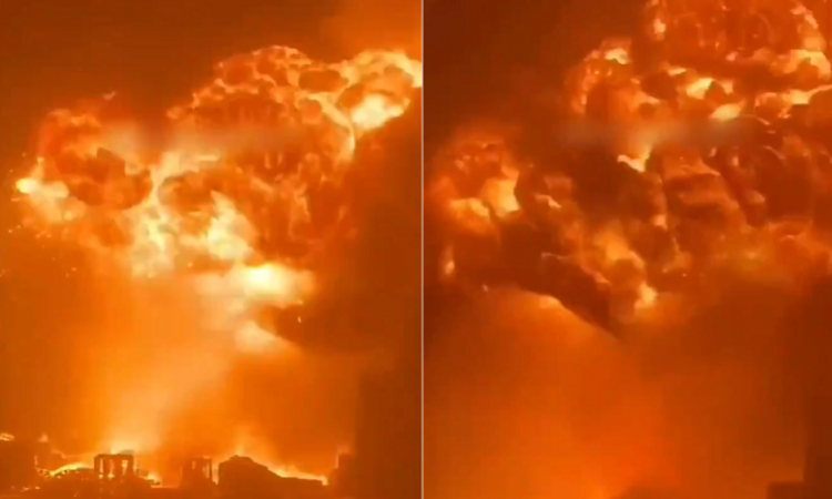 حريقا ودمارا كبيرا في مدينة إسدود بسبب صواريخ غزة (فيديو)
