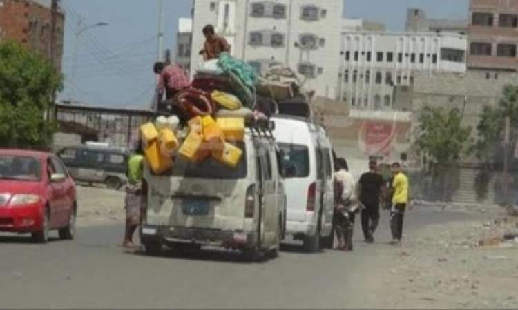 تردي الأوضاع يدفع عشرات الأسرالعدنية المغادرة صوب صنعاء 