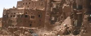 العدوان دمر80% من آثار اليمن   