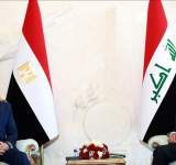 الرئيس المصري يصل العاصمة العراقية بغداد