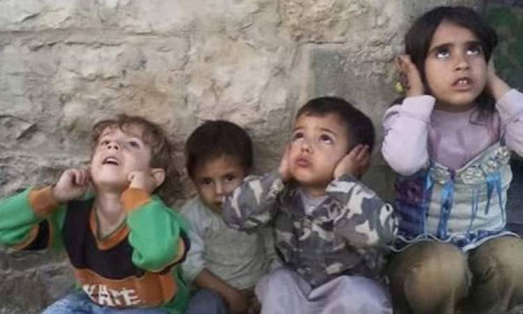 وقفة احتجاجية للأطفال أمام الأمم المتحدة بصنعاء