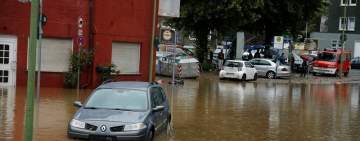 الفيضانات تضرب 3 ولايات في المانيا