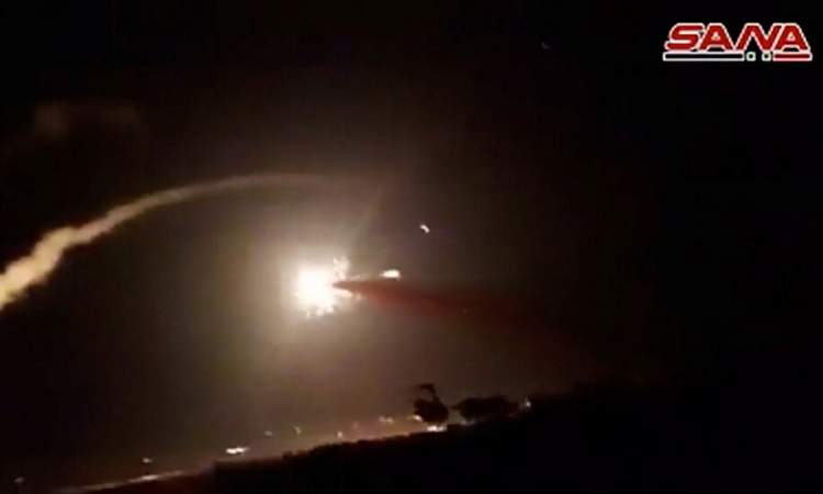الدفاع الجوي السوري دمر 7 صواريخ إسرائيلية