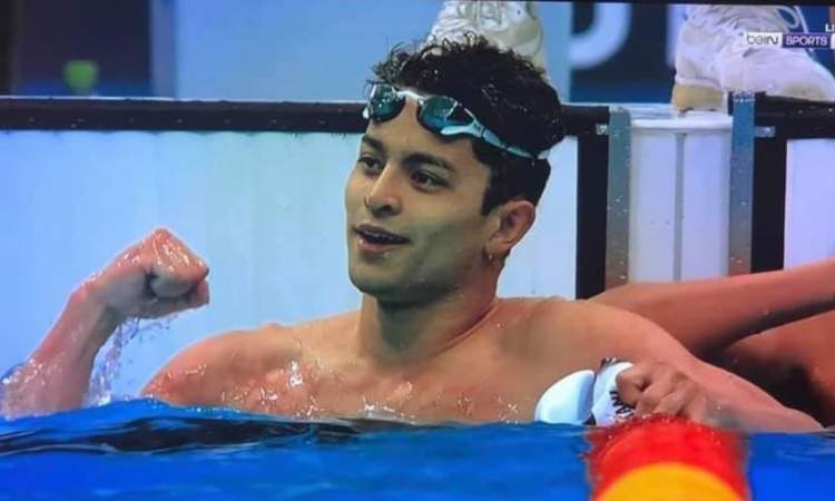 السباح اليمني مختار اليماني يحقق المركز الأول في اولمبياد طوكيو