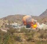 25 غارة  للعدوان على محافظة مأرب