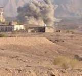 42 غارة  للعدوان على محافظة مأرب