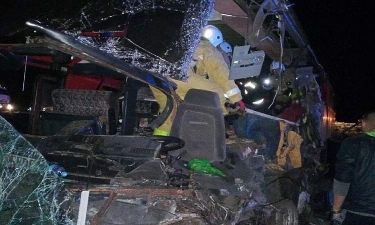 6 قتلى باصطدام حافلة ركاب بشاحنة جنوبي روسيا