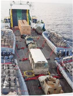 تفاصيل يكشفها العميد سريع حول سفينة الشحن العسكرية الإماراتية