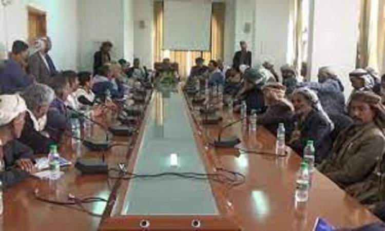 لقاء بمديريات القطاع الشرقي بمحافظة صنعاء بشأن المتورطين في الخيانة