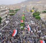 مسيرات حاشدة في صنعاء والمحافظات تنديدا بالتصعيد الامريكي