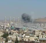  طيران العدوان يستهدف العاصمة صنعاء بسلسلة من الغارات