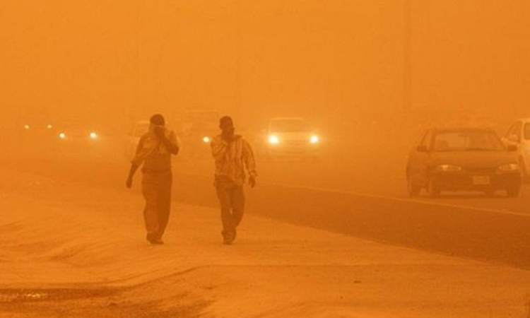 228 حالة اختناق بسبب عاصفة ضربت كربلاء العراقية