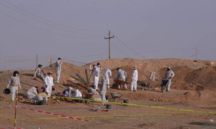 انتشال 143 جثة من مقبرة جماعية في الموصل
