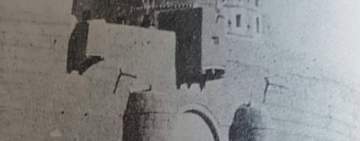 صورة قديمة لقلعة القشلة التاريخية بصعدة 