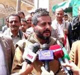 ذمار:  وقفة احتجاجية للتنديد بإعدام السعودية للمواطن اليمني المعلمي