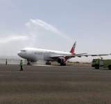 (اليمنية) تدشن العمل بطائرة جديدة نوع إيرباص A330