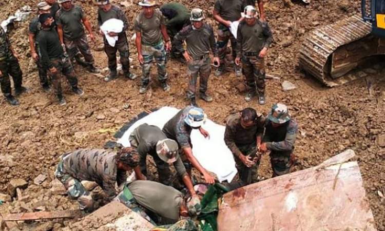 مقتل 20 وفقدان العشرات من جنود الاحتياط  الهندي