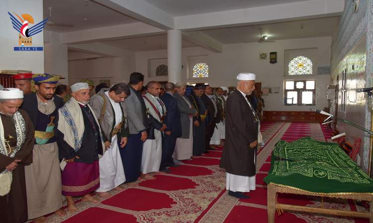 تشييع جثمان المناضل صالح مبخوت النعيمي في العاصمة صنعاء
