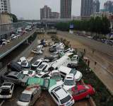 ارتفاع ضحايا الفيضانات غرب الصين الى 23 قتيلا و8 مفقودين