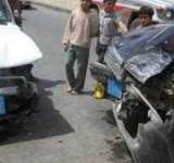 وفاة مواطن وزوجته بحادث مروري في إب