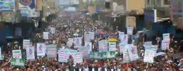 مسيرة حاشدة في صعدة إحياء لذكرى استشهاد الإمام زيد
