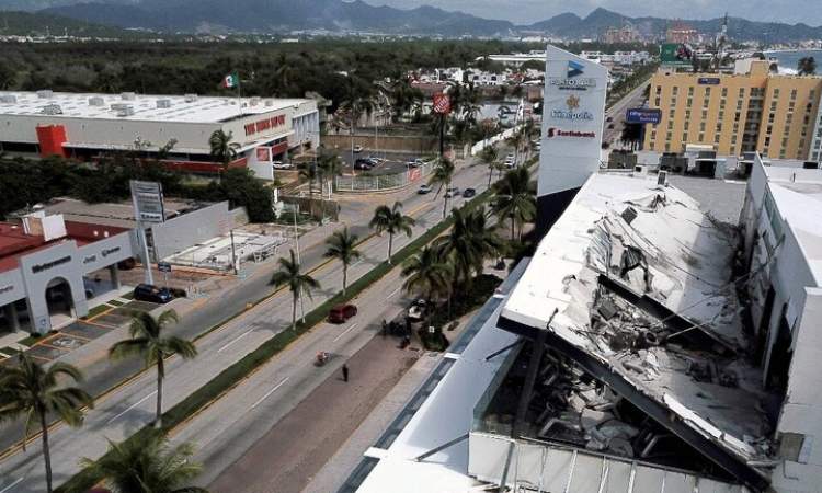 زلزال شديد بقوة 6.5 درجات يضرب المكسيك
