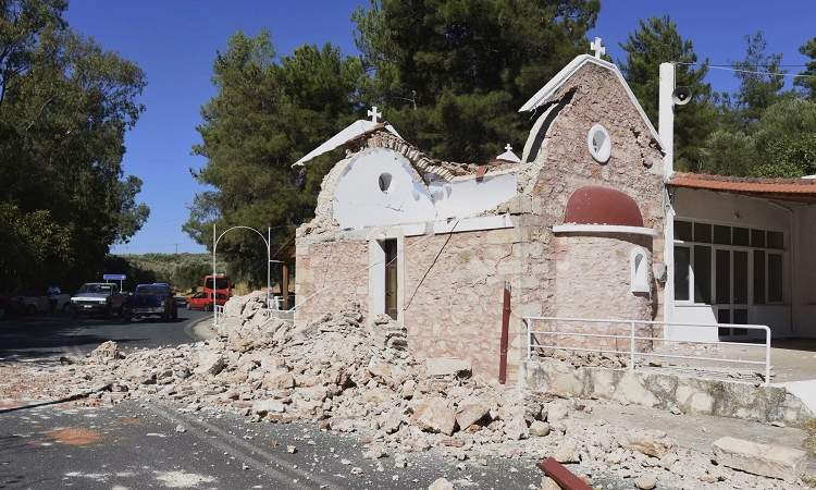 زلزال بقوة 5.1 درجة يهز اليونان
