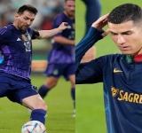 رونالدو وميسي في قائمة أفضل الهدافين في تاريخ كأس العالم
