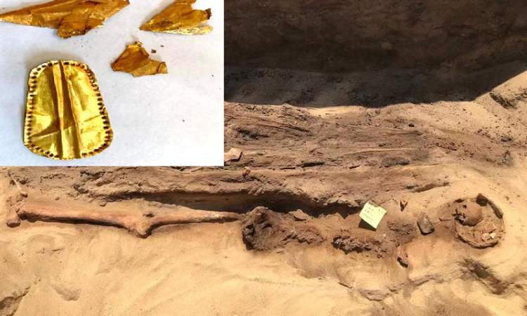 اكتشاف مقابر أثرية ومومياوات ذات ألسنة ذهبية شمال القاهرة