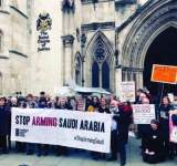  احتجاجات في 12 مدينة بريطانية بسبب حرب اليمن