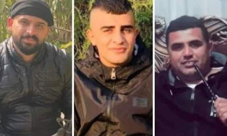 استشهاد 3 فلسطينيين بنيران العدو اليوم