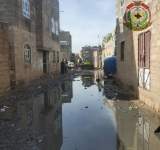  الدفاع المدني يواصل حملة اغاثة متضرري السيول في امانة العاصمة
