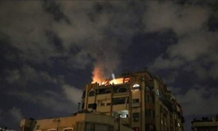 وزارة حقوق الانسان تدين قصف حي سكني في غزة