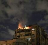 وزارة حقوق الانسان تدين قصف حي سكني في غزة