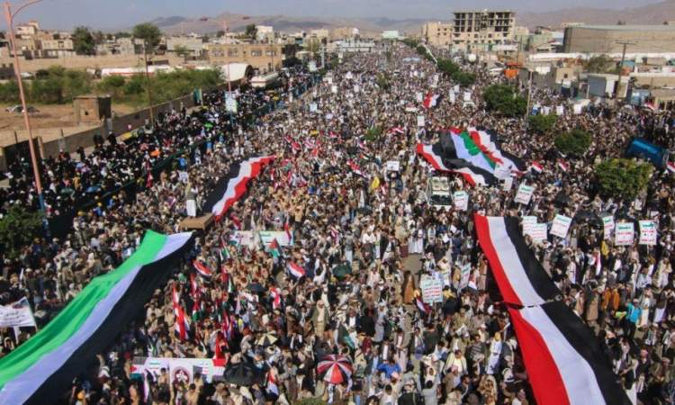 مسيرات غدا بصنعاء والمحافظات تضامنا مع فلسطين