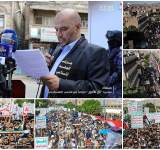 مسيرة ثأر الاحرار بصنعاء تبارك عمليات المقاومة الفلسطينية ضد الاحتلال الصهيوني