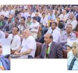 خلال اختتام أعمال المؤتمر العلمي الثاني حول الجزر اليمنية بجامعة الحديدة
