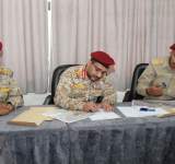  اللجنة العسكرية تناقش اجراءات تسليم 4 مناطق جديدة لهيئة الأراضي والأشغال