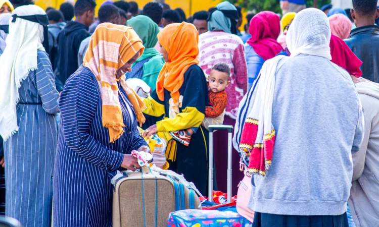 منظمة الهجرة:  77 الف مهاجر عبروا الى اليمن في 6 اشهر