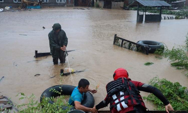 وفاة أو فقدان 147 شخصا في الصين جراء الامطار الغزيرة والانهيارات