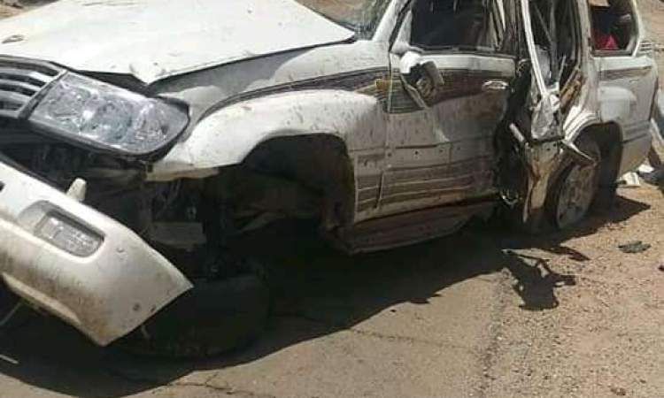 مقتل واصابة مغترب من عمران و8 من عائلته بحادث مروع في حضرموت (الاسم)