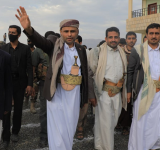الرئيس المشاط يزور مديريتي سفيان وخمر بمحافظة عمران