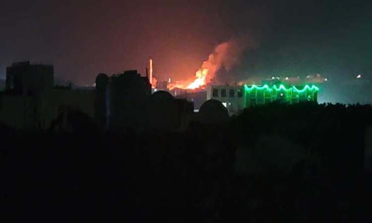 مصدر يوضح سبب الانفجار قبل قليل شمال العاصمة صنعاء .. صور